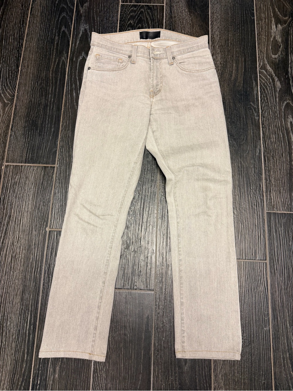 J Brand Men's Slim Jeans in Pale Gray